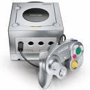 Nintendo Gamecube Console Platinum (Model DOL-101, 1 Controller, 1019 Block Mem Card, AV & Power Cable)